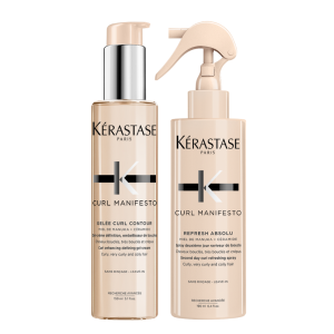 Gel y Spray refrescante de Rizos - Curl Manifesto Kerastase