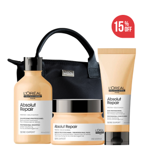 Kit Navideño Absolut Repair con cosmetiquera