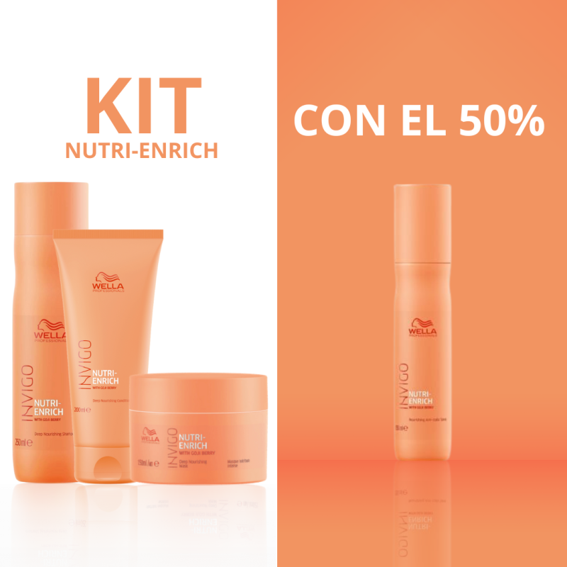 Set Capilar Wella Nutri-Enrich