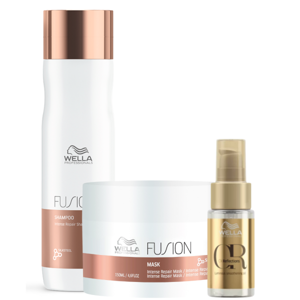 Reparacion Rutina de 3 Pasos Wella Fusion