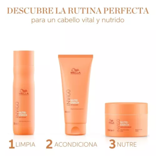 Rutina Basica de 3 pasos Invigo Nutri Enrich