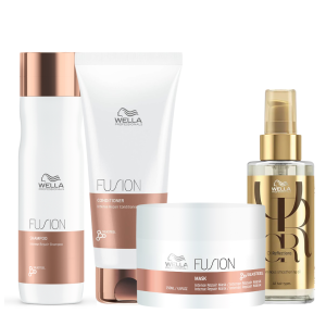 Rutina Wella Fusion x3 + Oleo 100ml