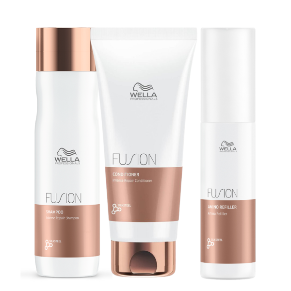 Rutina Basica Ligera Wella Fusion x3