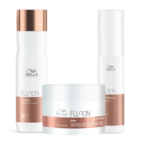 Rutina Basica Intensa Wella Fusion x3