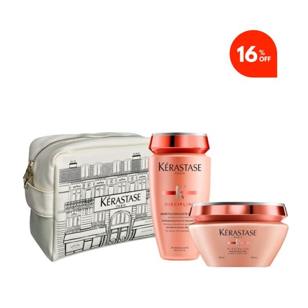 Set Navideño Disciplinante Shampoo y Mascarilla Kerastase