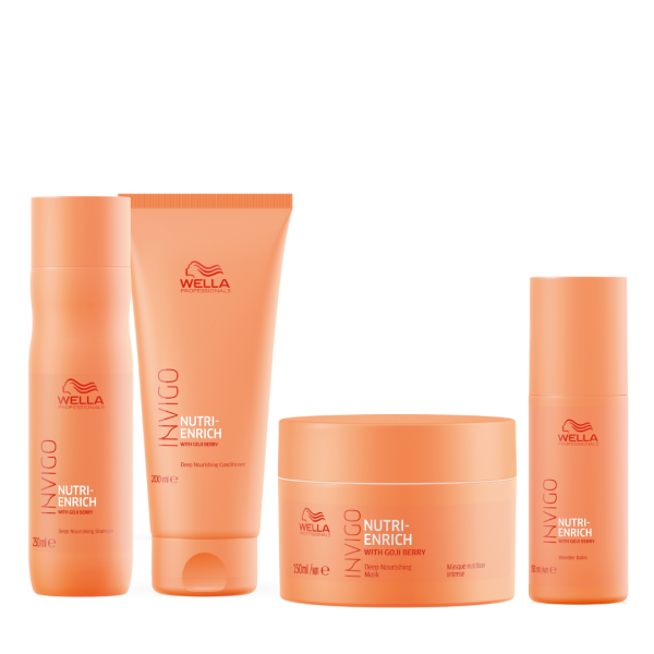 Rutina Ideal 4 Pasos de Nutricion Wella Pro Nutri Enrich