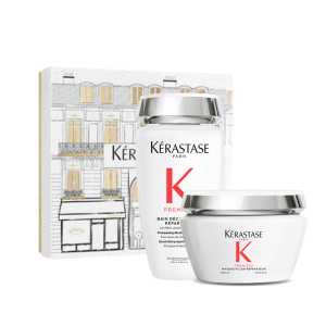 4 Set Navideño Shampoo y Mascarilla Premiere Kerastase