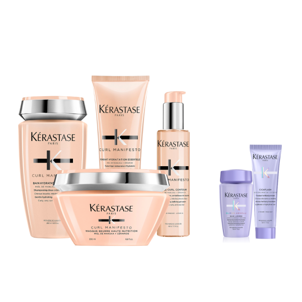 Kit Navideño para Rizos Kerastase con Obsequio Viajero