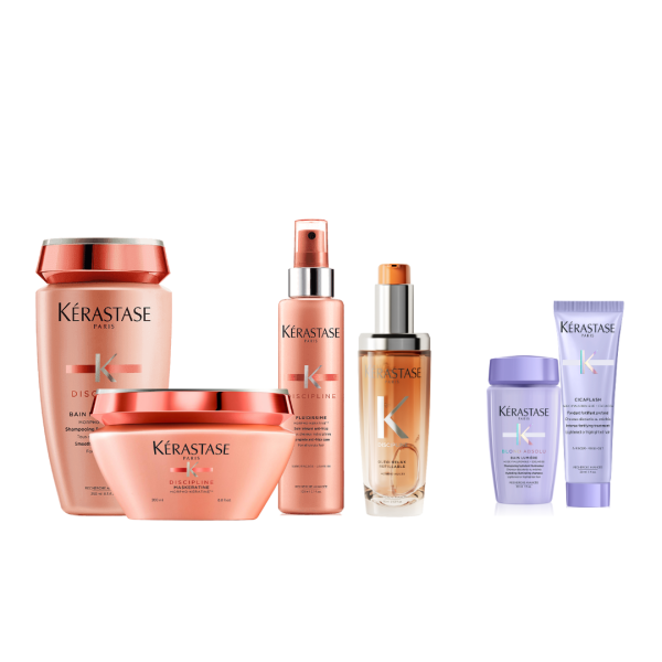 Kit Navideño Discipline Kerastase con Obsequio Viajero