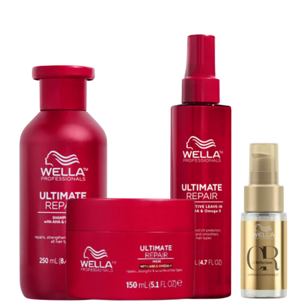 Kit Wella Ultimate Repair x4