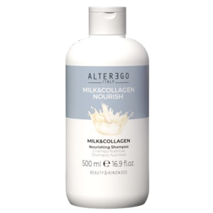 Shampoo Nutritivo de leche y Colageno Alterego 500ml