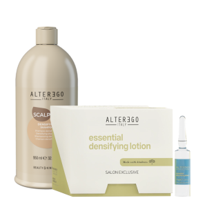 Duo Voluminizador Densificante de Alterego Shampoo y Ampolletas
