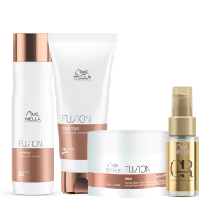 Rutina Wella Fusion con oleo pequeño