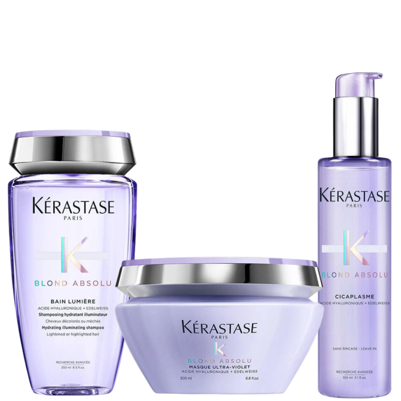 Kit Kerastase Blond Absolu Matizante e hidratante