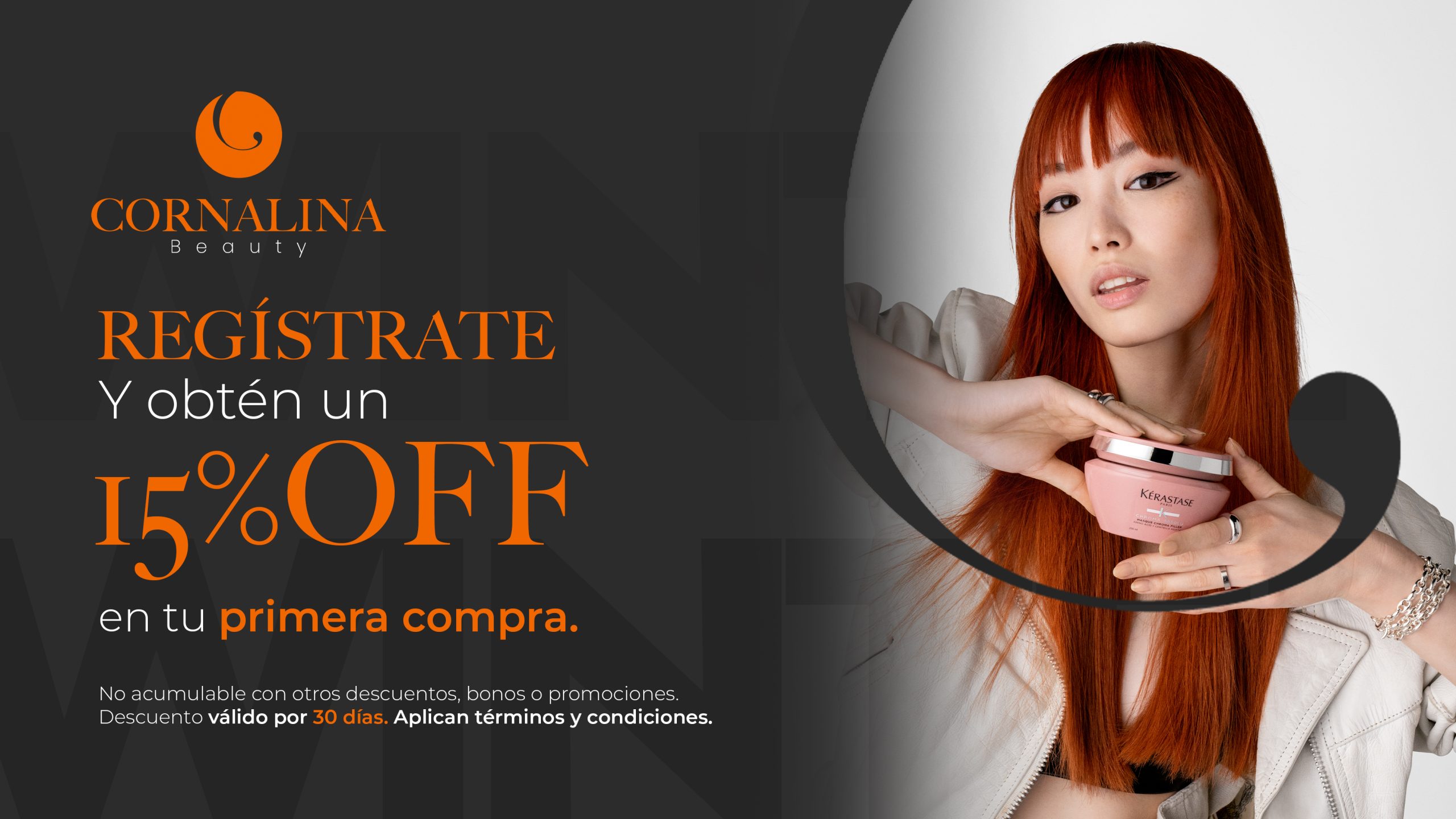 Regístrate y obtén 15% OFF