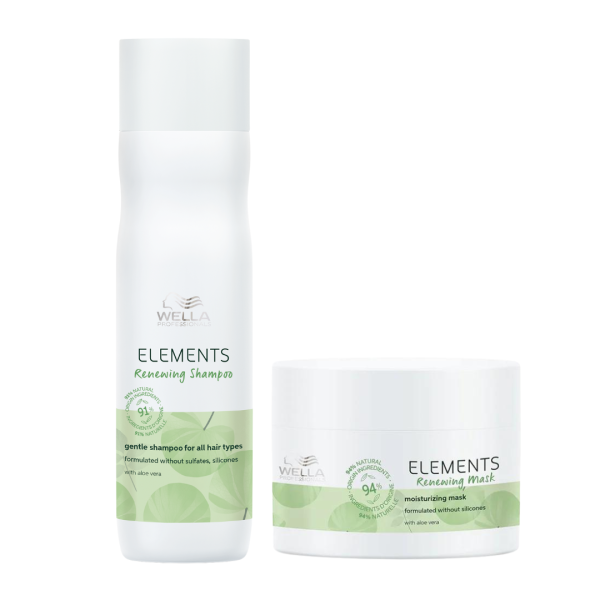 Duo Shampoo Y Mascarilla Elements Wella